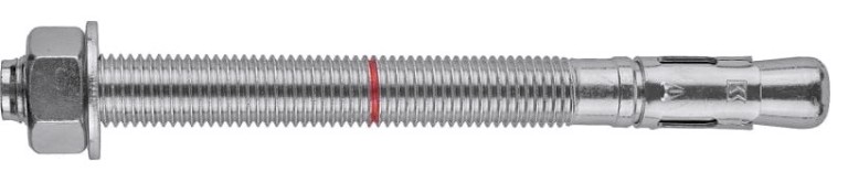 Анкер клиновой KRAFTOOL М10x100 оцинкованный, eta option 7, 50 шт. [302184-10-100]