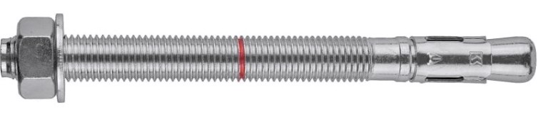Анкер клиновой KRAFTOOL М10x150 оцинкованный, eta option 7, 25 шт. [302184-10-150]