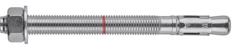 Анкер клиновой KRAFTOOL М10x70 оцинкованный, eta option 7, 50 шт. [302184-10-070]