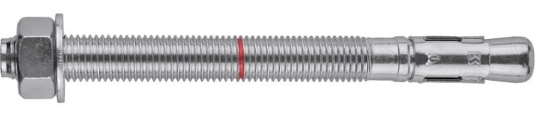 Анкер клиновой KRAFTOOL М10x90 оцинкованный, eta option 7, 50 шт. [302184-10-090]