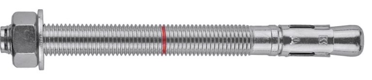Анкер клиновой KRAFTOOL М16x170 оцинкованный, eta option 7, 10 шт. [302184-16-170]