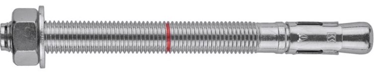 Анкер клиновой KRAFTOOL М20x170 оцинкованный, eta option 7, 10 шт. [302184-20-170]