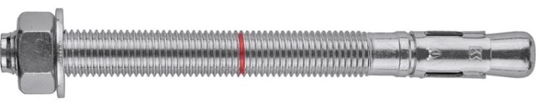 Анкер клиновой KRAFTOOL М20x220 оцинкованный, eta option 7, 10 шт. [302184-20-220]