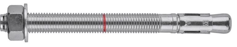 Анкер клиновой KRAFTOOL М8x130 оцинкованный, eta option 7, 50 шт. [302184-08-130]