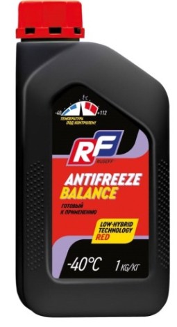 Антифриз RUSEFF BALANCE красный 1 л 17481N [17481N]