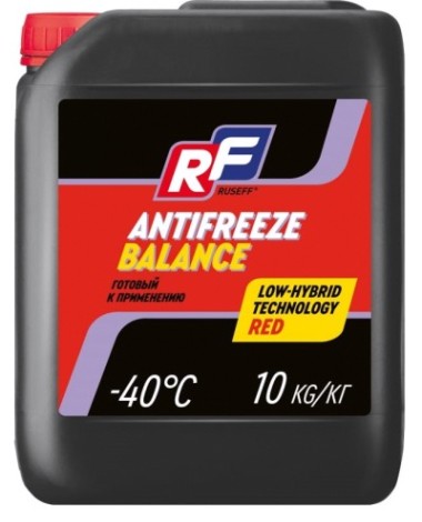 Антифриз RUSEFF BALANCE красный 10 л 17485N [17485N]