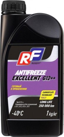 Антифриз RUSEFF EXCELLENT G12++ фиолетовый 1 л 17361N [17361N]