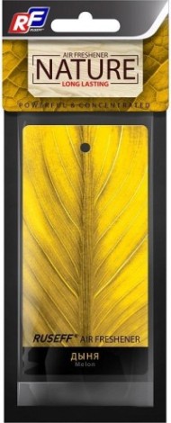 Ароматизатор подвесной картонный RUSEFF NATURE LINE дыня 27587N [27587N]