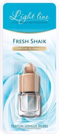 Ароматизатор подвесной жидкостный RUSEFF LIGHT LINE свежий шейк 27314N [27314N]