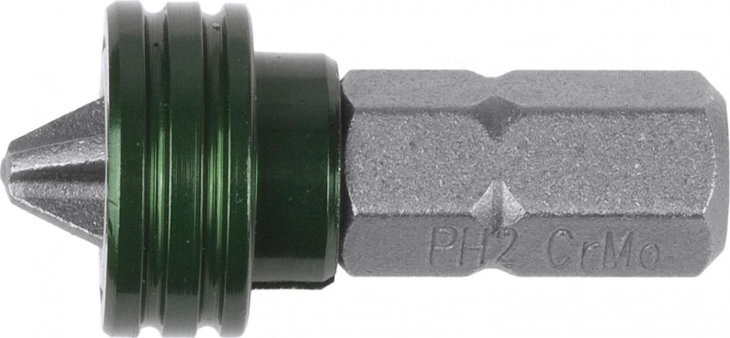 Бита для заворачивания KRAFTOOL ЕХPERT PH2 с магнитным держателем-ограничителем, 25 мм [26128-2-25-1]