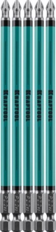 Бита для заворачивания KRAFTOOL Optimum Line PH2 150 мм, 5 шт. [26122-2-150-5]