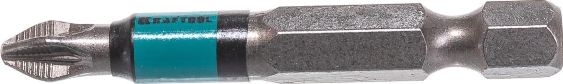 Бита для заворачивания KRAFTOOL Optimum Line PZ2 50 мм, 10 шт. [26124-2-50-10]