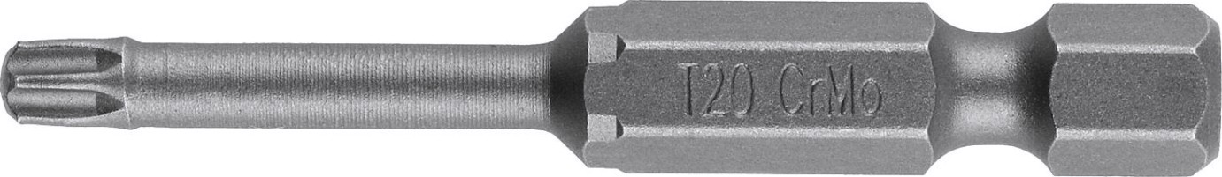 Бита для заворачивания KRAFTOOL X-DRIVE Т20 торсионные кованые, обточенные, 50мм, 2шт. [26125-20-50-2]