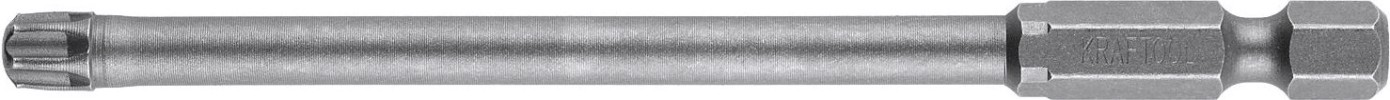 Бита для заворачивания KRAFTOOL X-DRIVE Т30 торсионные кованые, обточенные, 100мм [26125-30-100-1]