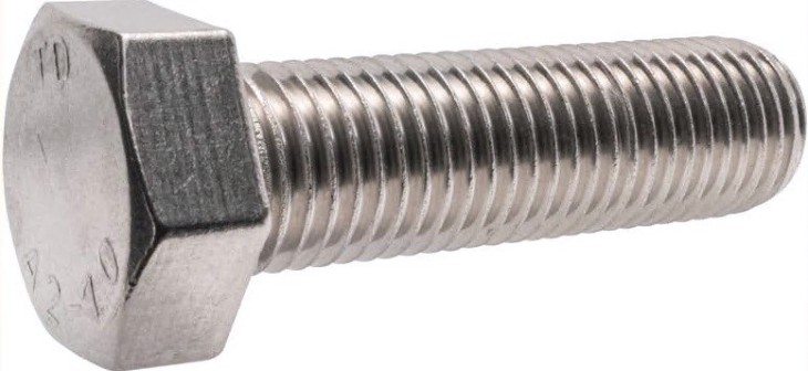 Болт М 5 х 12 DIN 933 из нержавеющей стали А2 [А2 933 5X12/250]