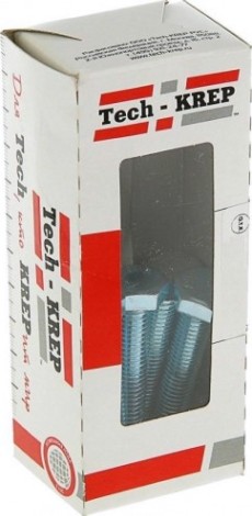 Болт Tech-KREP М20 х100 (уп. 5 шт.) DIN933 оцинкованный [126541]