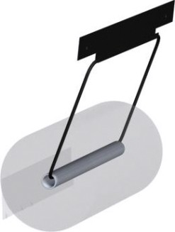 Держатель полотенца FERRUM 02.A10 черный [02.А10]