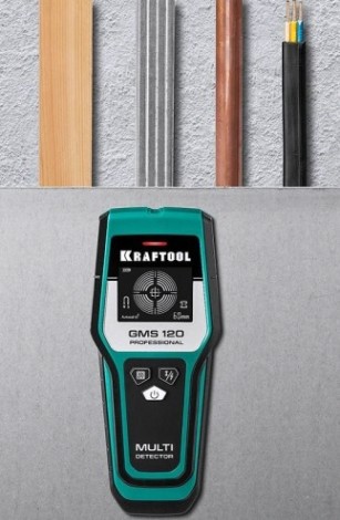 Детектор универсальный KRAFTOOL GMS 120 [45298]