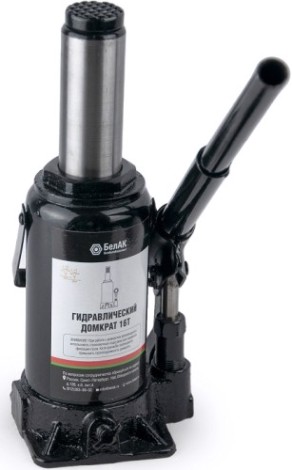 Домкрат бутылочный БелАК 16 тонн 200/390 мм (БАК.00048) [БАК.00048]