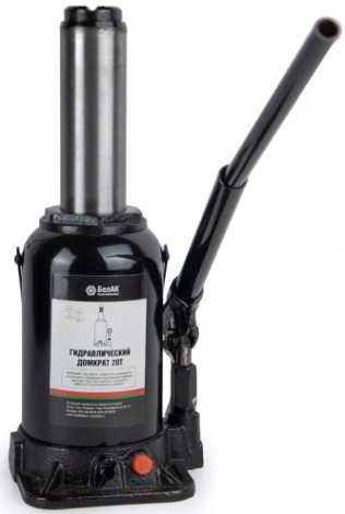 Домкрат бутылочный БелАК 20 тонн TUV 2 клапана, 230/450 мм (БАК.00036) [БАК.00036]