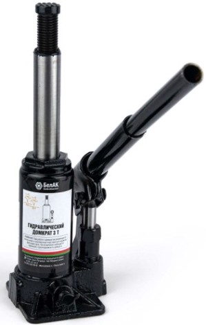 Домкрат бутылочный БелАК 3 тонны 145/285 мм (БАК.00040) [БАК.00040]