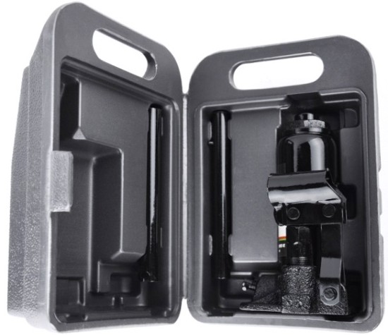 Домкрат бутылочный БелАК 4 тонны в кейсе, 165/340 мм (БАК.10041) [БАК.10041]