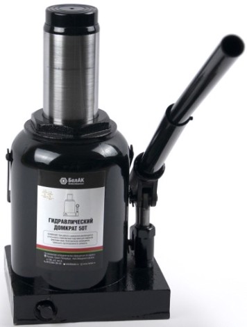 Домкрат бутылочный БелАК 50 тонн 225/360 мм (БАК.00051) [БАК.00051]