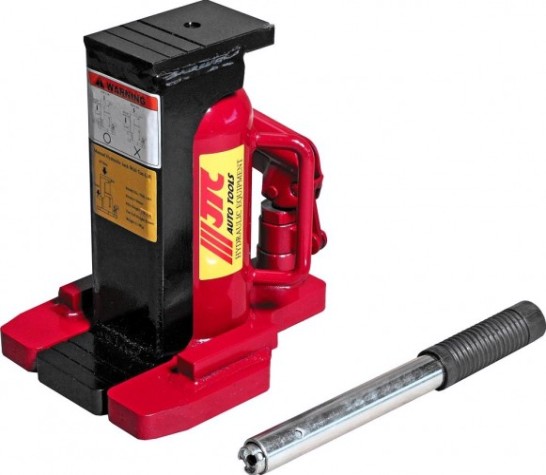 Домкрат бутылочный JTC TOE100 двухуровневый 10 т [JTC-TOE100]