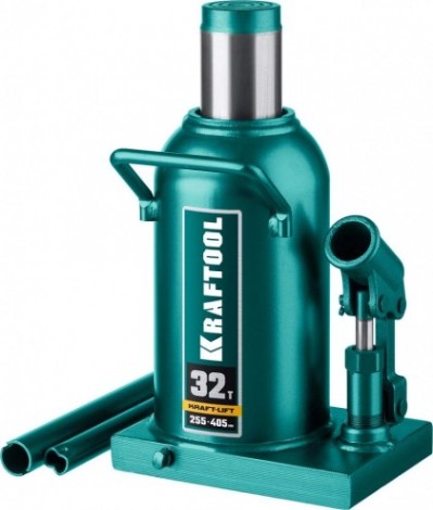 Домкрат бутылочный KRAFTOOL KRAFT-LIFT гидравлический, 255-405мм, 32т [43462-32_z01]