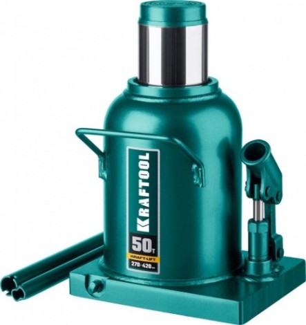 Домкрат бутылочный KRAFTOOL KRAFT-LIFT гидравлический, 270-420мм, 50т [43462-50_z01]