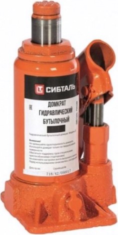 Домкрат бутылочный СИБТАЛЬ ДГ-100Т гидравлический [050 0001 0100]