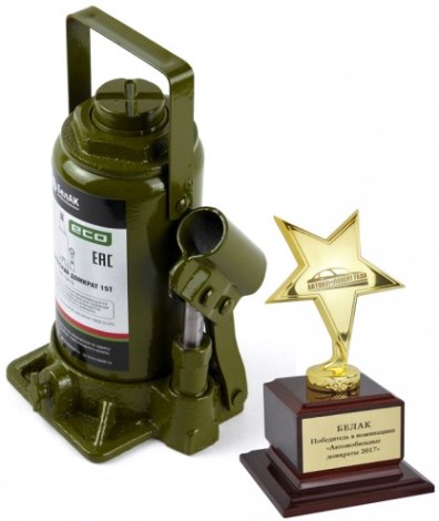 Домкрат гидравлический БелАК ECO 15 тонн 200/385 мм (БАК.70019) [БАК.70019]