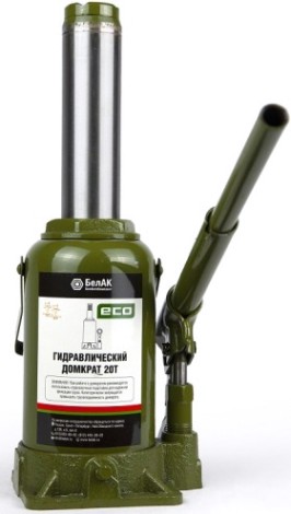 Домкрат гидравлический БелАК ECO 20 тонн 210/400 мм (БАК.70021) [БАК.70021]