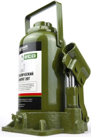 Домкрат гидравлический БелАК ECO 20 тонн 210/400 мм (БАК.70021) [БАК.70021]