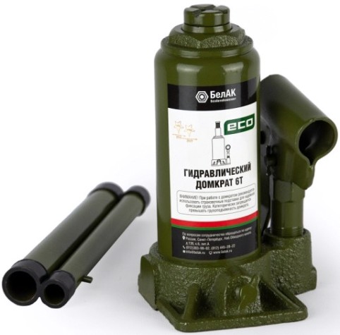Домкрат гидравлический БелАК ECO 6 тонн 175/350 мм (БАК.70015) [БАК.70015]