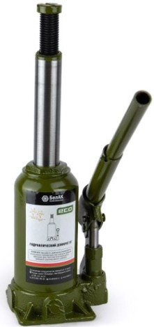 Домкрат гидравлический БелАК ECO 8 тонн 195/380 мм (БАК.70016) [БАК.70016]