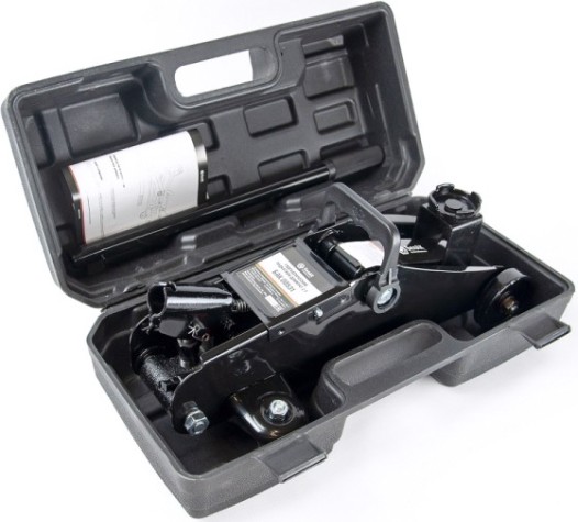 Домкрат подкатной БелАК 2 тонны в кейсе (БАК.00531) [БАК.00531]