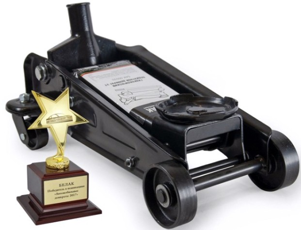 Домкрат подкатной БелАК 3 тонны в коробке (БАК.00533) [БАК.00533]