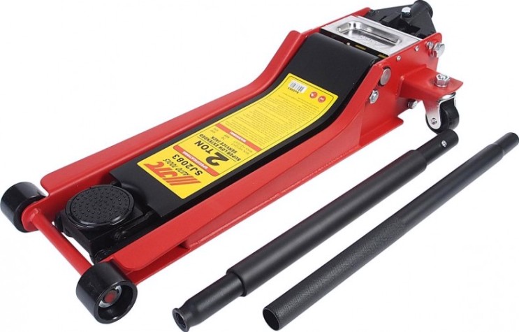 Домкрат подкатной JTC SJ2083 гидравлический 2 т, 70-600 мм [JTC-SJ2083]