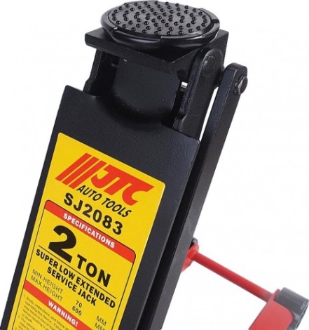 Домкрат подкатной JTC SJ2083 гидравлический 2 т, 70-600 мм [JTC-SJ2083]