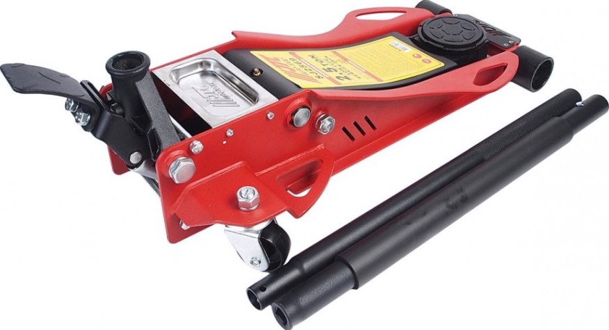 Домкрат подкатной JTC SJ2569 гидравлический 2,5 т, 75-500 мм [JTC-SJ2569]