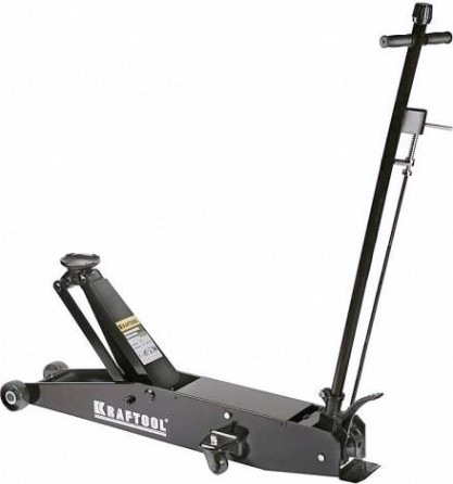 Домкрат подкатной KRAFTOOL "INDUSTRIE" (3 т - 130/600 мм) 43455-3