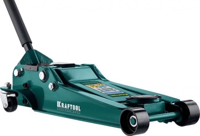 Домкрат подкатной KRAFTOOL "Universal" гидравлический 3,5т, 95-552 мм, [43454-3.5]