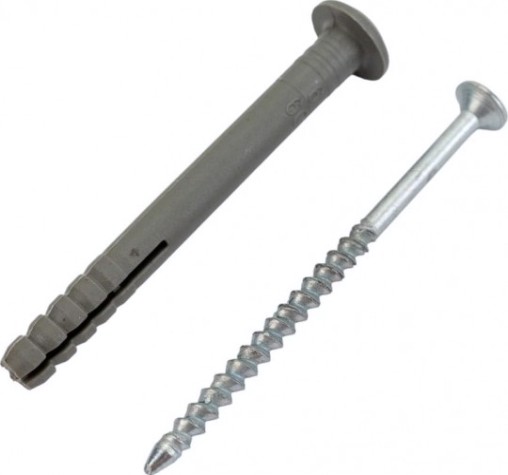 Дюбель гвоздевой Tech-KREP 6 х 60 (пакет 100 шт) грибовидный 154265 [154265]
