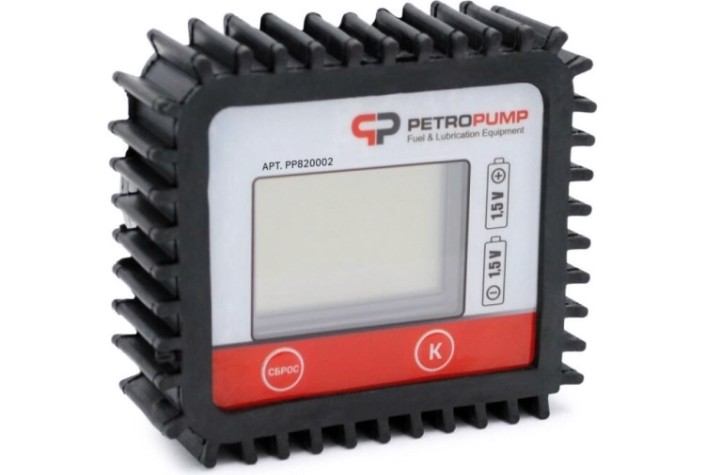 Электронный счетчик для масла Petropump OILM02 bsp (f), 1/2", 10 л/мин [PP820002]