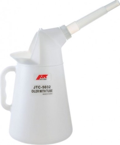 Емкость мерная JTC 5032 пластиковая для заливки технических жидкостей 5л с [JTC-5032]