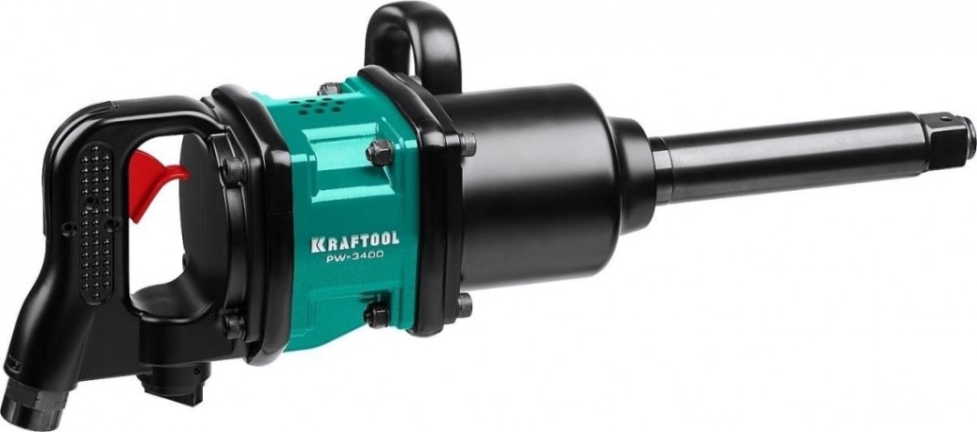 Гайковерт пневматический KRAFTOOL PW-3400 ударный 1", 3400 нм [64200]