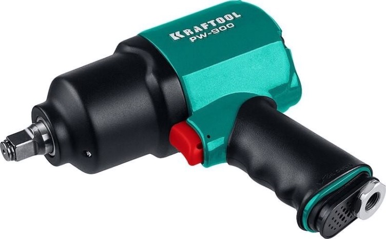 Гайковерт пневматический KRAFTOOL PW-900 ударный 1/2", 880 нм [64210]