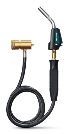 Газовая горелка KRAFTOOL KS-8000 со шлангом 1.4м с пьезоподжигом на баллон [55512]