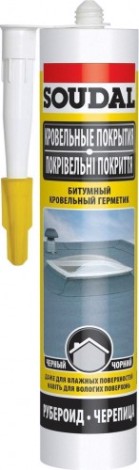 Герметик SOUDAL битумный, кровельный 118299 [118299]
